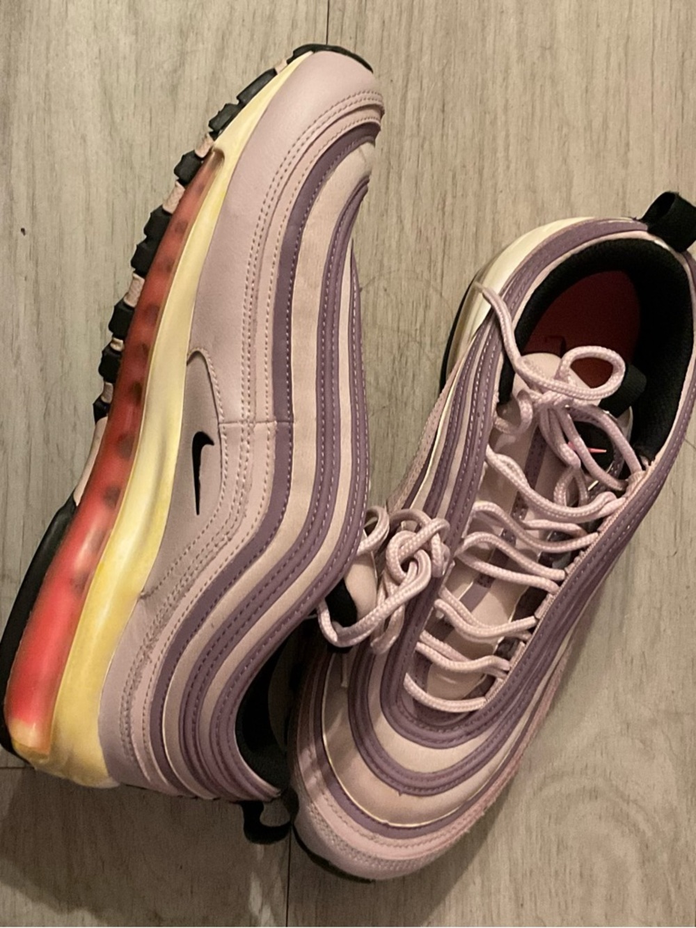 Nike Women's Pink & Lavender Retro-Style Sneakers - Picture 4 of 4